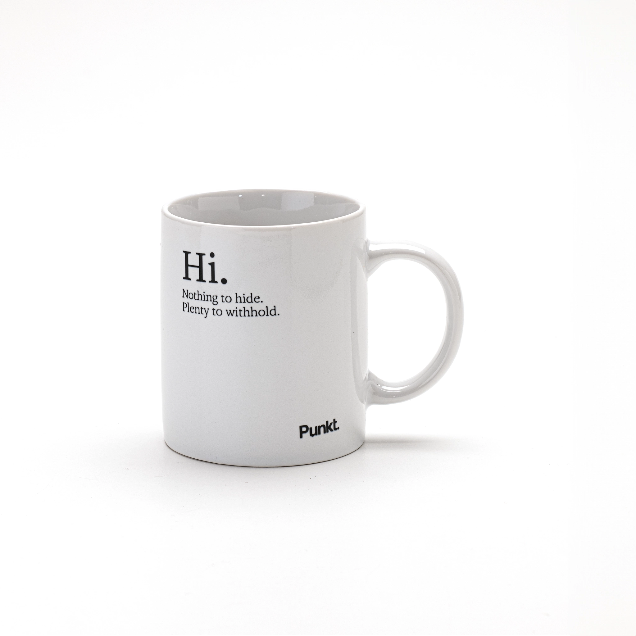 punkt-mp-tasse-wei-hi-nothing-to-hide-minimalistisch image 1