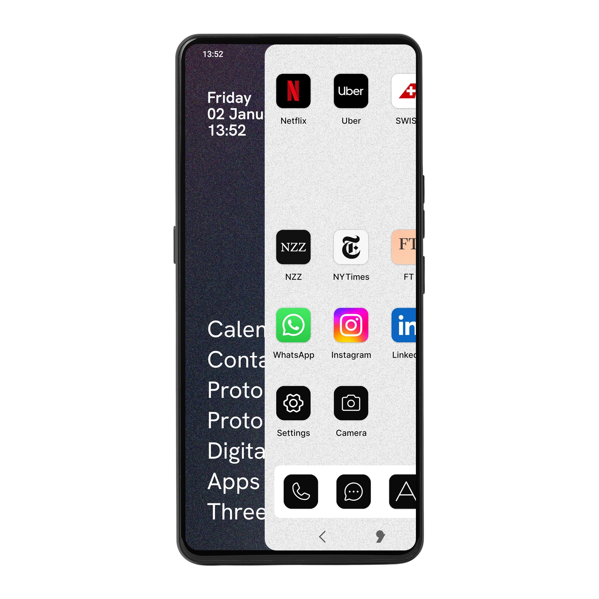 punkt-mc03-sovereign-smartphone-schwarz-aphyos-sicher image 3