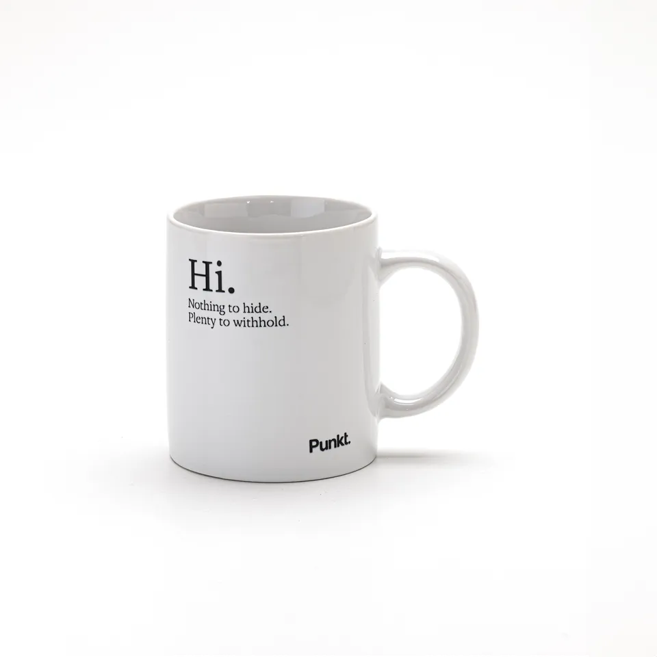 punkt-mp-tasse-wei-hi-nothing-to-hide-minimalistisch image 1